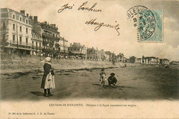 Les Sables D'olonne * Pêcheur à La Ligne Ramassant Ses Engins * Pêche - Sables D'Olonne