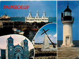 Paimboeuf * Souvenir De La Commune * Cp 4 Vues * Le Phare - Paimboeuf