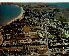 Damgan * Vue Générale Sur La Ville , La Plage Et Le Camping - Damgan