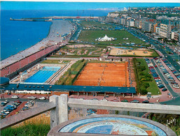 Dieppe * Vue Sur Le Front De Mer Et La Table D'orientation * Courts De Tennis * Piscine - Dieppe