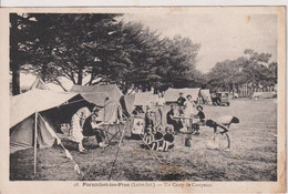 FRANCE - Pornichet-les-Pines.  Un Camp De Capeurs.  Delightful Animated View Etc - July 1939 Postmark - Pornichet