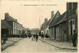 Hersin Coupigny * La Grande Rue Du Village * Villageois - Other & Unclassified