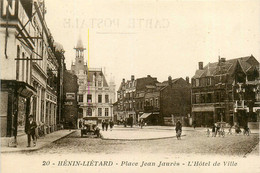 Hénin Liétard * La Place Jean Jaurès Et L'hôtel De Ville - Andere & Zonder Classificatie