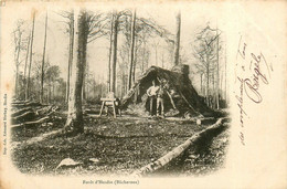 Hesdin * La Forêt * Une Hutte De Bûcherons * Métier Bois - Hesdin