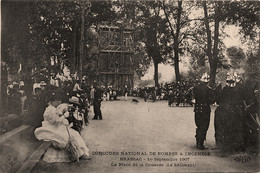 Brassac * Concours National De Pompes à Incendie * 1er Septembre 1907 * La Place De La Couarde * Sapeurs Pompiers - Sonstige & Ohne Zuordnung