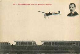 Aviation * Aviateur DELAGRANGE Vol Sur Avion Monoplan Blériot * Meeting Aérien - Airmen, Fliers