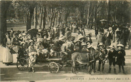 Bordeaux * Le Jardin Public * La Voiture à ânes * Attelage - Bordeaux