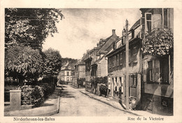 Niederbronn Les Bains * La Rue De La Victoire - Niederbronn Les Bains