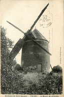 Treigny * Le Moulin à Vent De La Roche * Molen * Environs De St Sauveur - Treigny