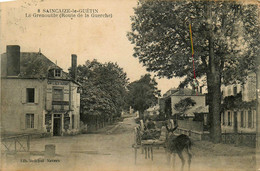 Saincaize Le Guétin * Village Faubourg La Grenouille , Route De La Guerche * Café Restaurant * Attelage - Autres & Non Classés