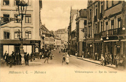 Mulhouse * La Rue Du Sauvage * Commerces Magasins - Mulhouse