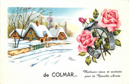 Colmar * Souvenir Et Meilleurs Voeux De La Commune - Colmar