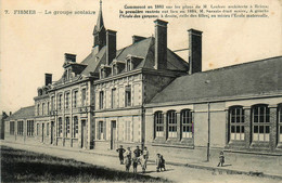 Fismes * Rue Et Le Groupe Scolaire * école - Fismes