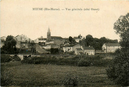 Meuse * Vue Générale Du Village Côté Ouest * Ligne Chemin De Fer - Andere & Zonder Classificatie