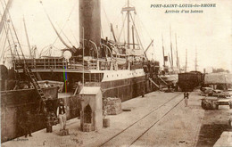 Port St Louis Du Rhône * Arrivée D'un Bateau Dans Le Port * Cargo Navire De Commerce - Autres & Non Classés