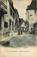 Salies De Béarn * La Rue Des Puits Salants * Villageois - Salies De Bearn