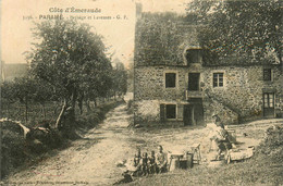 Paramé * Paysage Du Village Et Laveuses * Lavoir Lavandières - Parame