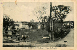 Bourg St Bernard * La Place Du Pradal * Lavoir - Autres & Non Classés