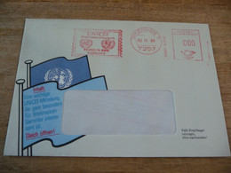 (6) UNITED NATIONS -ONU - NAZIONI UNITE - NATIONS UNIES *   FDC's 1980 * ENVELOPE UNICEF SEE SCAN - Covers & Documents