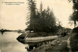 St Satur St Thibault * Vue Sur Le Cinquet Et L'écluse - Autres & Non Classés