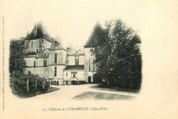 Coraboeuf * Chemin Et Le Château Du Village - Andere & Zonder Classificatie