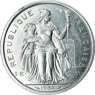 Monnaie, French Polynesia, 2 Francs, 1984, Paris, SUP, Aluminium, KM:10 - Frans-Polynesië