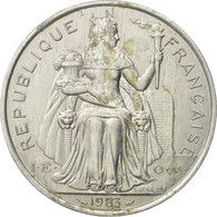 Monnaie, French Polynesia, 5 Francs, 1983, Paris, TTB, Aluminium, KM:12 - Frans-Polynesië