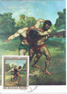 HONGRIE - CARTE MAXIMUM 1er JOUR - N° 2050 - OEUVRE De Gustave COURBET - Cartoline Maximum