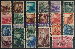 U10- ITALIA - ITALY DEMOCRATICA FULL SET 23 STAMPS USATI - USED - Lotti E Collezioni