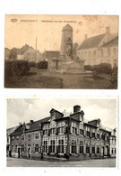 MEERHOUT - Lot 2 Kaarten - Gemeentehuis (niet Verzonden) + Standbeeld Van Den Boerenkrijg (1925) - Meerhout