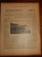 Département De La Corse. 1896 - Corse