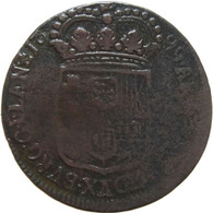 LaZooRo: Spanish Netherlands FLANDERS 1 Liard 1699 F / VF Rotation - Spanish Netherlands