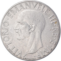 Monnaie, Italie, Lira, 1939, Rome, TB+, Acmonital (austénitique), KM:77a - 1 Lire