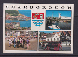 ENGLAND - Scarborough Multi View Unused Postcard As Scans - Scarborough