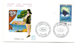 FDC--1982 -- CANNES 1982-- 35° Festival International Du Film   ......cachet   CANNES -06.........à Saisir - 1980-1989