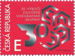 CZ 2021-1109 VIŠEGRAD GROUP, CZECH, 1v, MNH - Ungebraucht