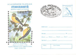 Romania:Birds, Parus Caeruleus L., 1995 - Storia Postale