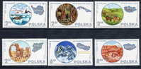 POLAND 1980 Scientific Expeditions Set MNH / **.  Michel 2686-91 - Unused Stamps