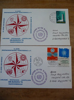 (6) UNITED NATIONS -ONU - NAZIONI UNITE - NATIONS UNIES * 2 FDC's 1976 * 10 JAHRE BRIEFMARKENFREUNDE RADEVORMWALD E.V. - Cartas & Documentos