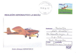 Romania:Airplane Aerostar 01, 2003 - Cartas & Documentos