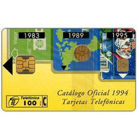 Spain 1995, Cabitel Phonecards Catalogue 1994, 100 Pta, 5,000ex, Mint Unused - Emissions Privées