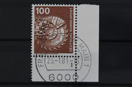 Deutschland (BRD), MiNr. 854, Ecke Rechts Unten, FN 1, Gestempelt - Used Stamps