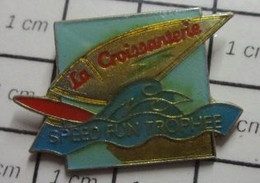 512g2 Pin's Pins / Beau Et Rare / THEME : SPORTS / LA CROISSANTERIE SPEED FUN TROPHEE - Sailing, Yachting