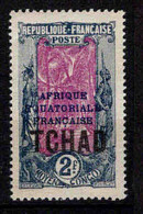 Tchad  - 1924 -  Tb AEF Surch-  N° 35 - Neufs** - MNH - Ungebraucht