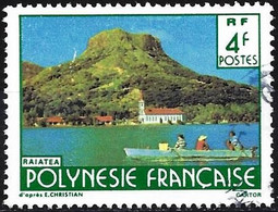 French Polynesia 1987 - Mi 281 IIC - YT 291 ( Landscape : Raiatea ) - Gebruikt