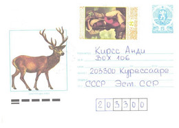 Bulgaria:Deer, 1989 - Covers & Documents
