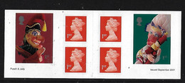 2001 Gran Bretagna Punch E Judy - Postzegelboekjes