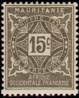 Mauritanie Mauritania - T 19 - 1914 - Timbre Taxe Série 1914 - 15c - MH - Mauritania (1960-...)