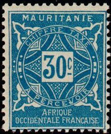 Mauritanie Mauritania - T 21 - 1914 - Timbre Taxe Série 1914 - 30c - MH - Mauritania (1960-...)