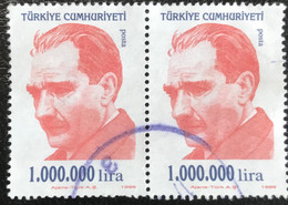 Türkiye Cumhuriyeti - Turkije - C11/20 - (°)used - 1999 - Michel 3200 - Kemal Mustafa Atatürk - Oblitérés